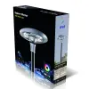 Explore the No. 1 solar energy courtyard, square, park walkway, home garden, RGB Bluetooth, seven-color music, villa, solar light APP, dynamic dimming Application Scenario